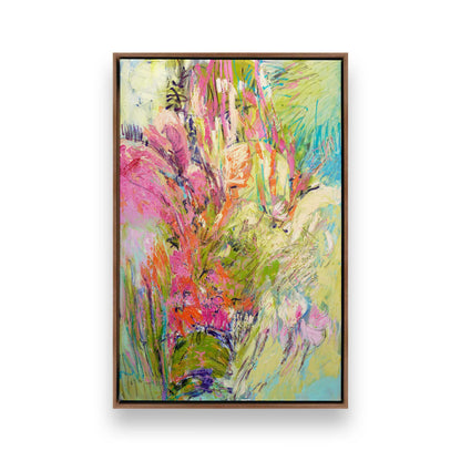 [Color:Walnut], Picture of art in a Walnut frame