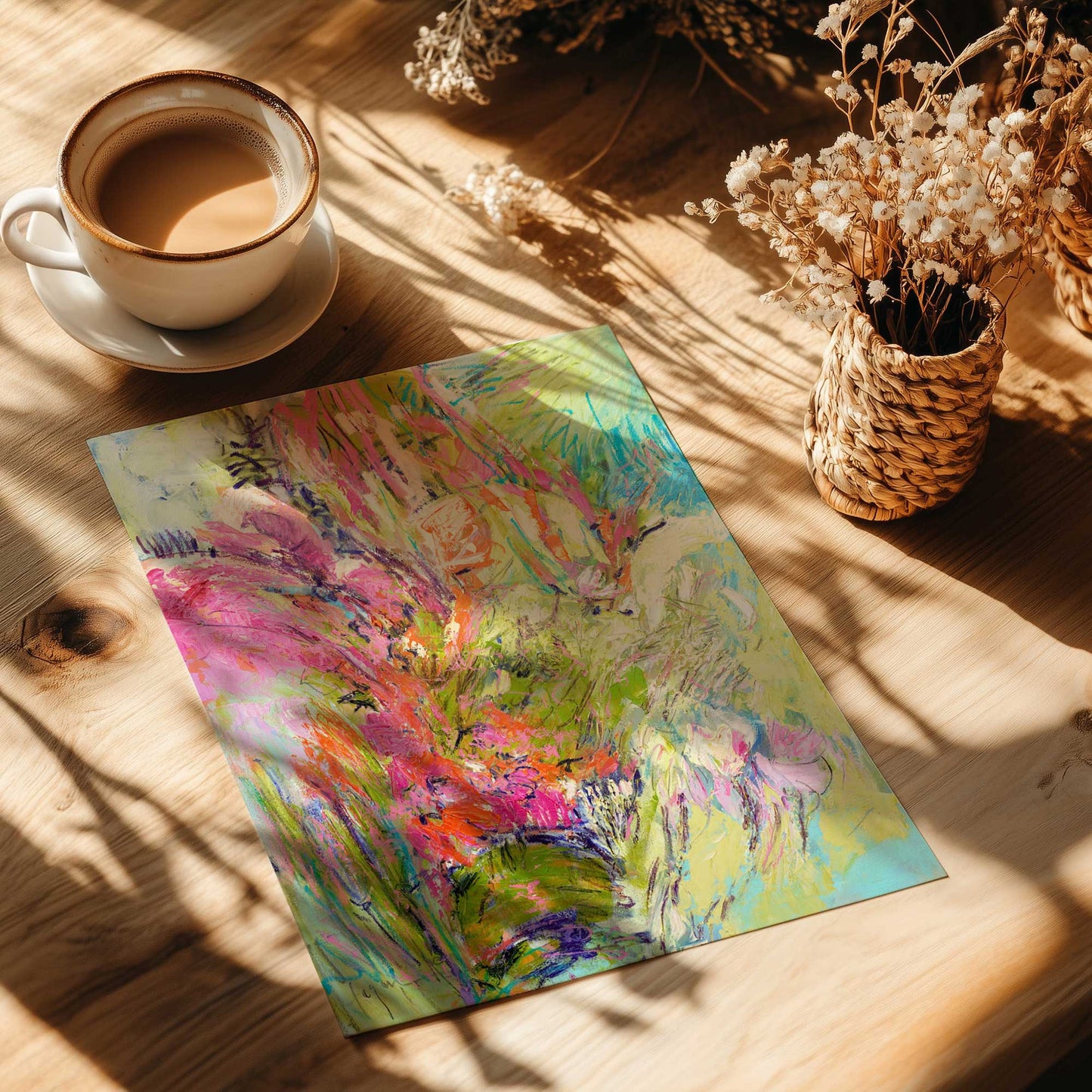 [Color:Rolled Print], Picture of close up of art