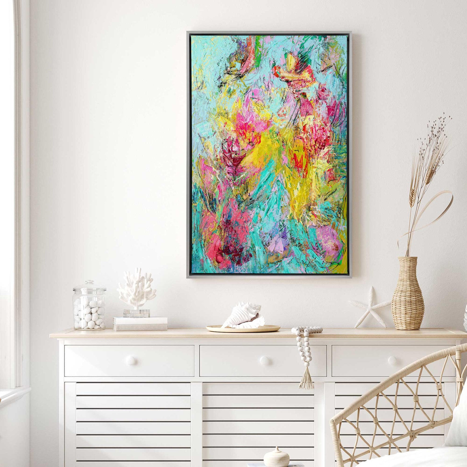 Picture of art in a room