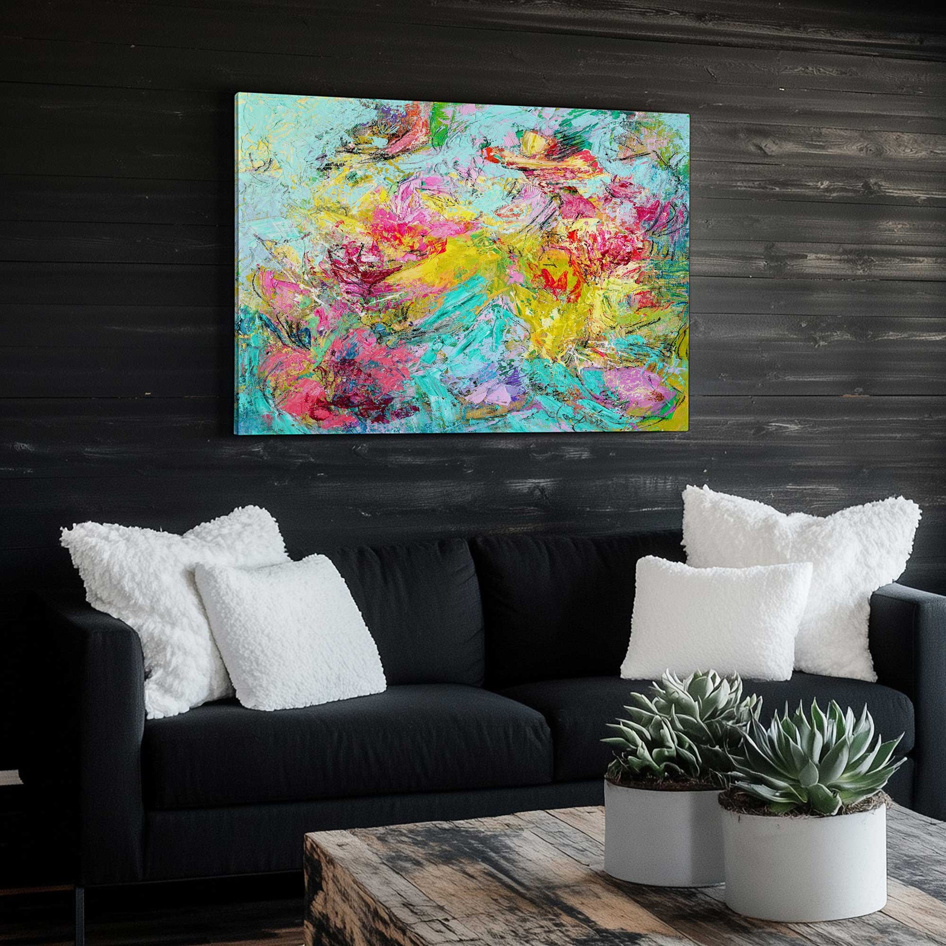 Picture of art in a room