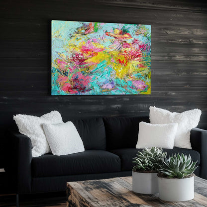 Picture of art in a room