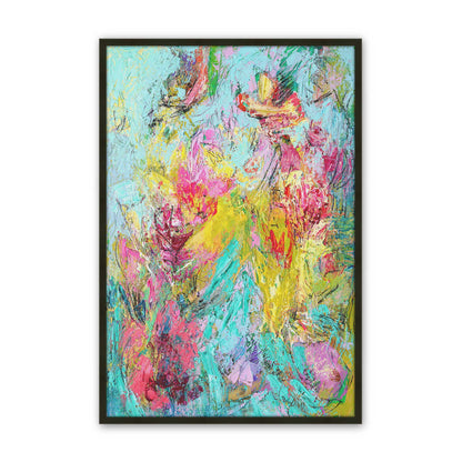 [Color:Satin Black], Picture of art in a Satin Black frame