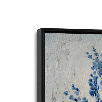 [Color:Satin Black], Picture of art in a Satin Black frame at an angle