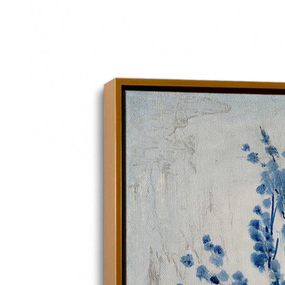 [Color:Polished Gold], Picture of art in a Polished Gold frame at an angle