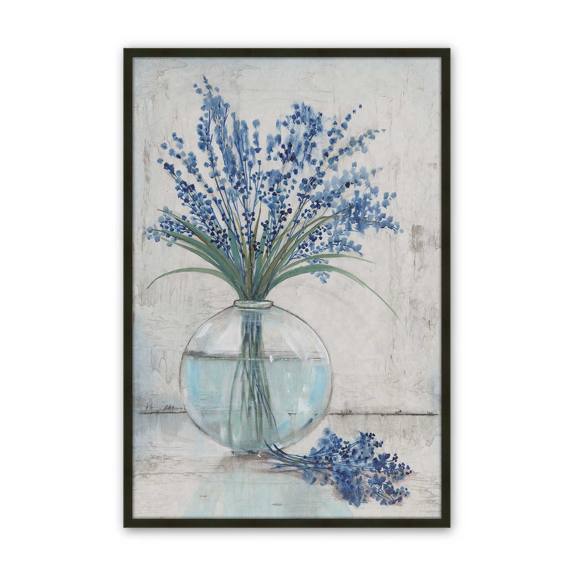 [Color:Satin Black], Picture of art in a Satin Black frame