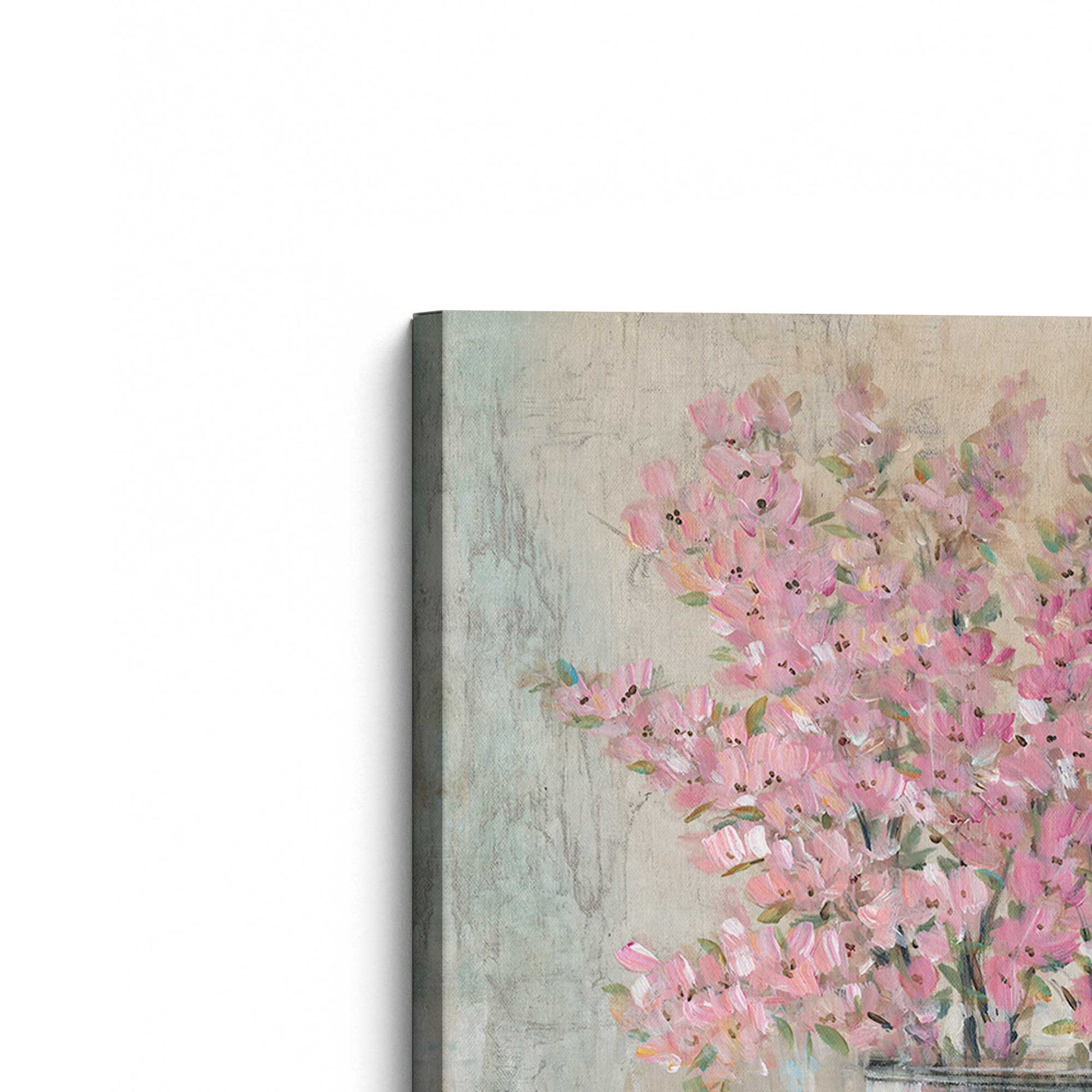 [Color:Stretched Canvas], Picture of the corner of the art