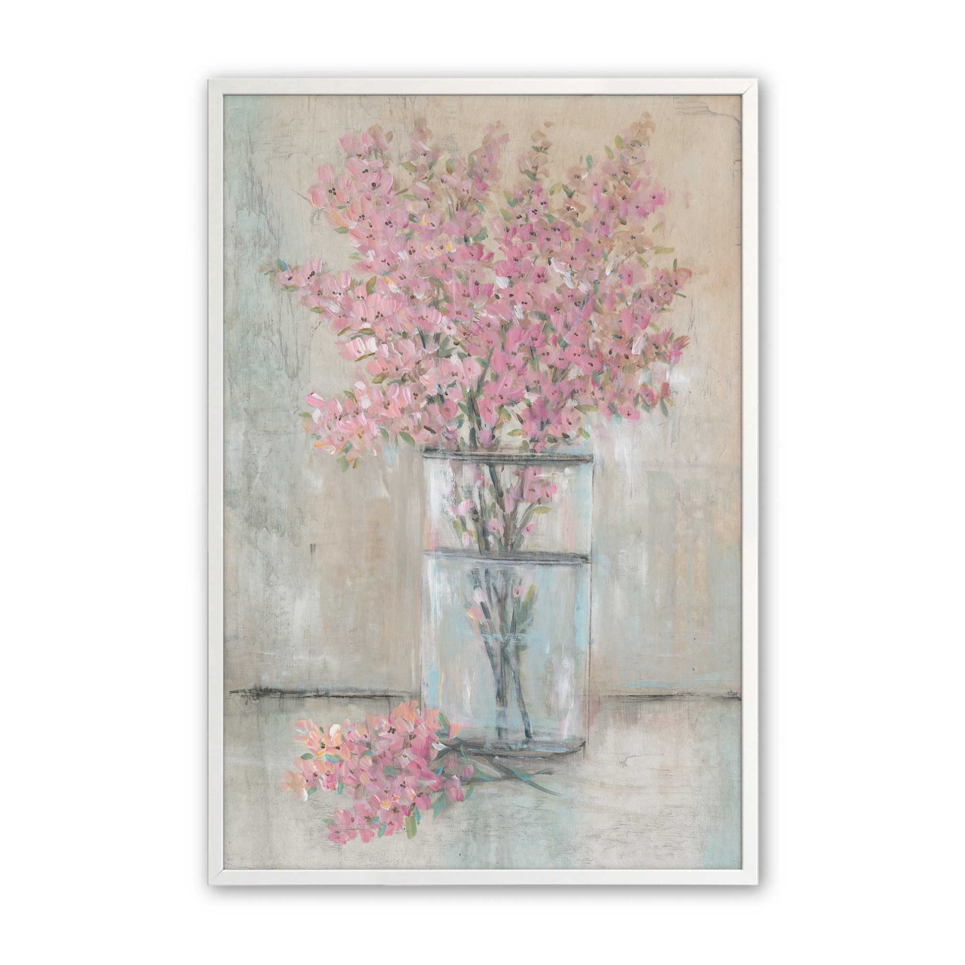 [Color:Opaque White], Picture of art in a Opaque White frame