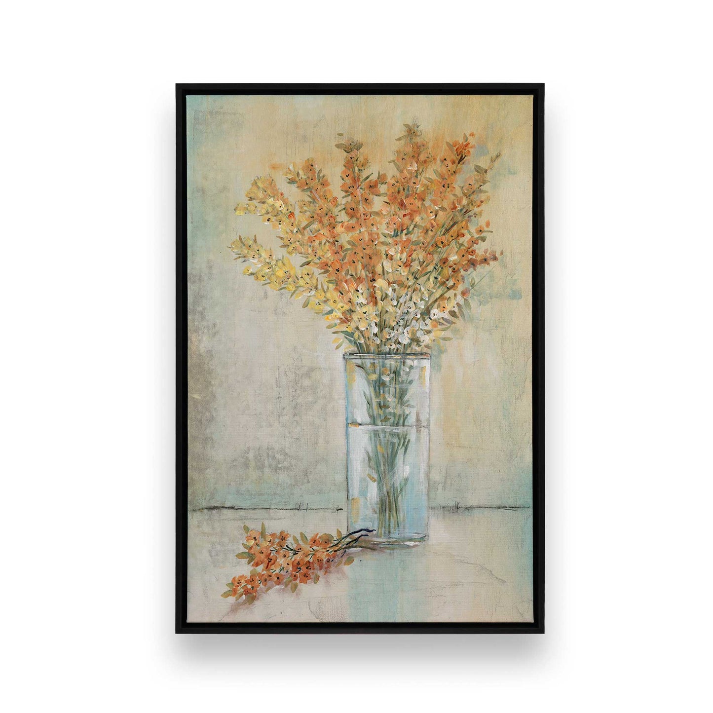 [Color:Satin Black], Picture of art in a Satin Black frame