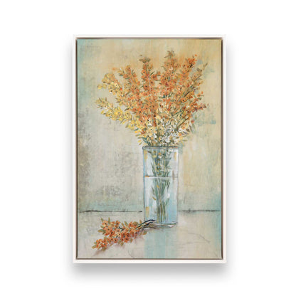 [Color:Opaque White], Picture of art in a White frame