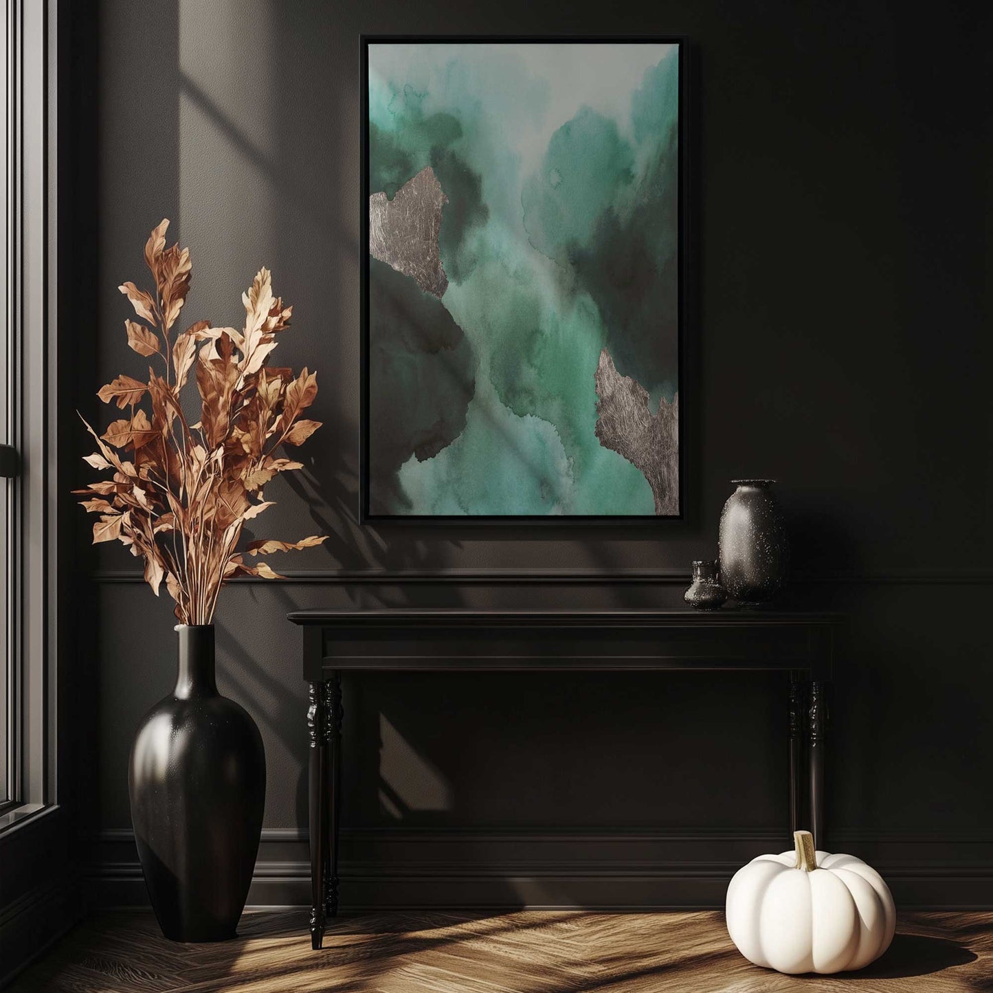 Picture of art in a room
