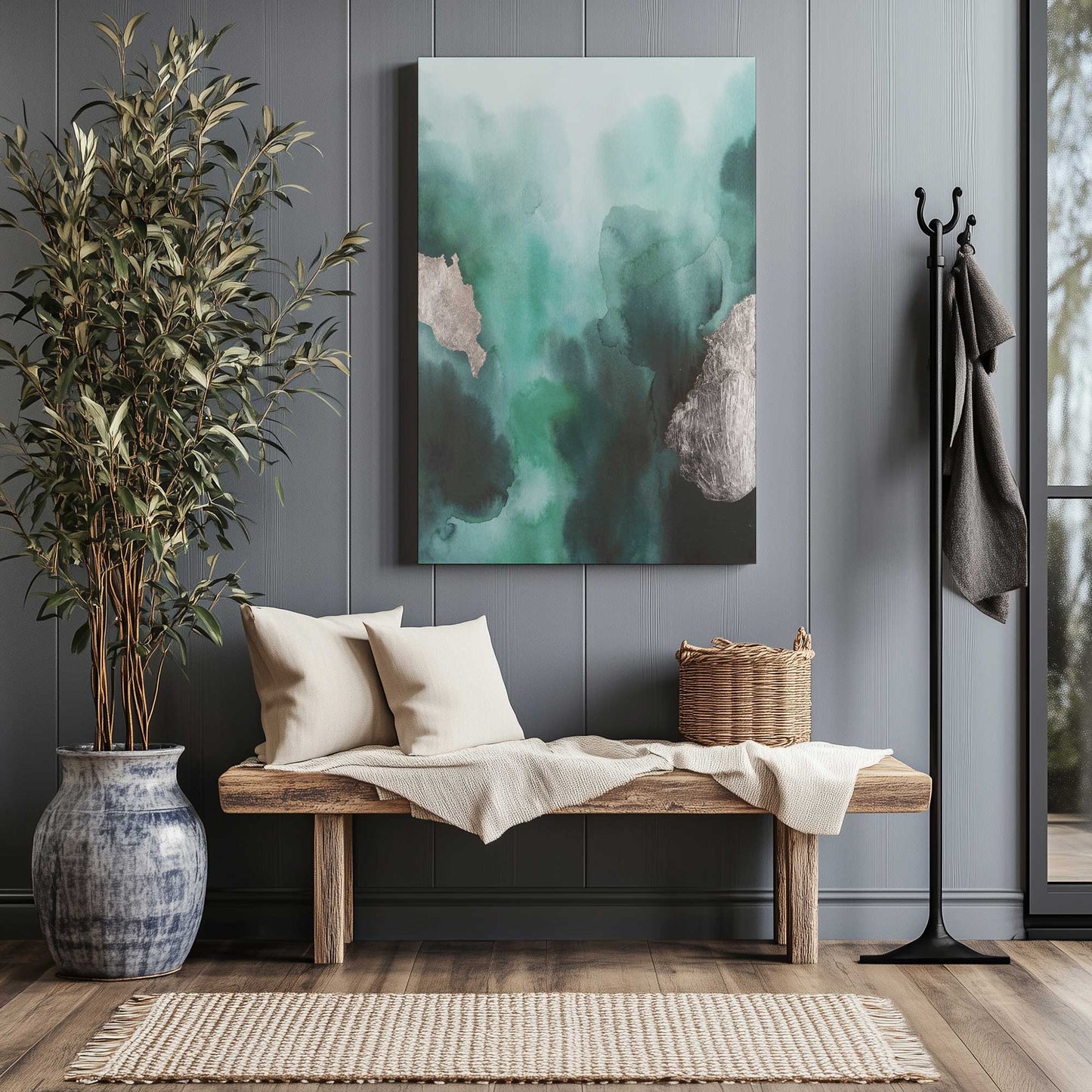 Picture of art in a room