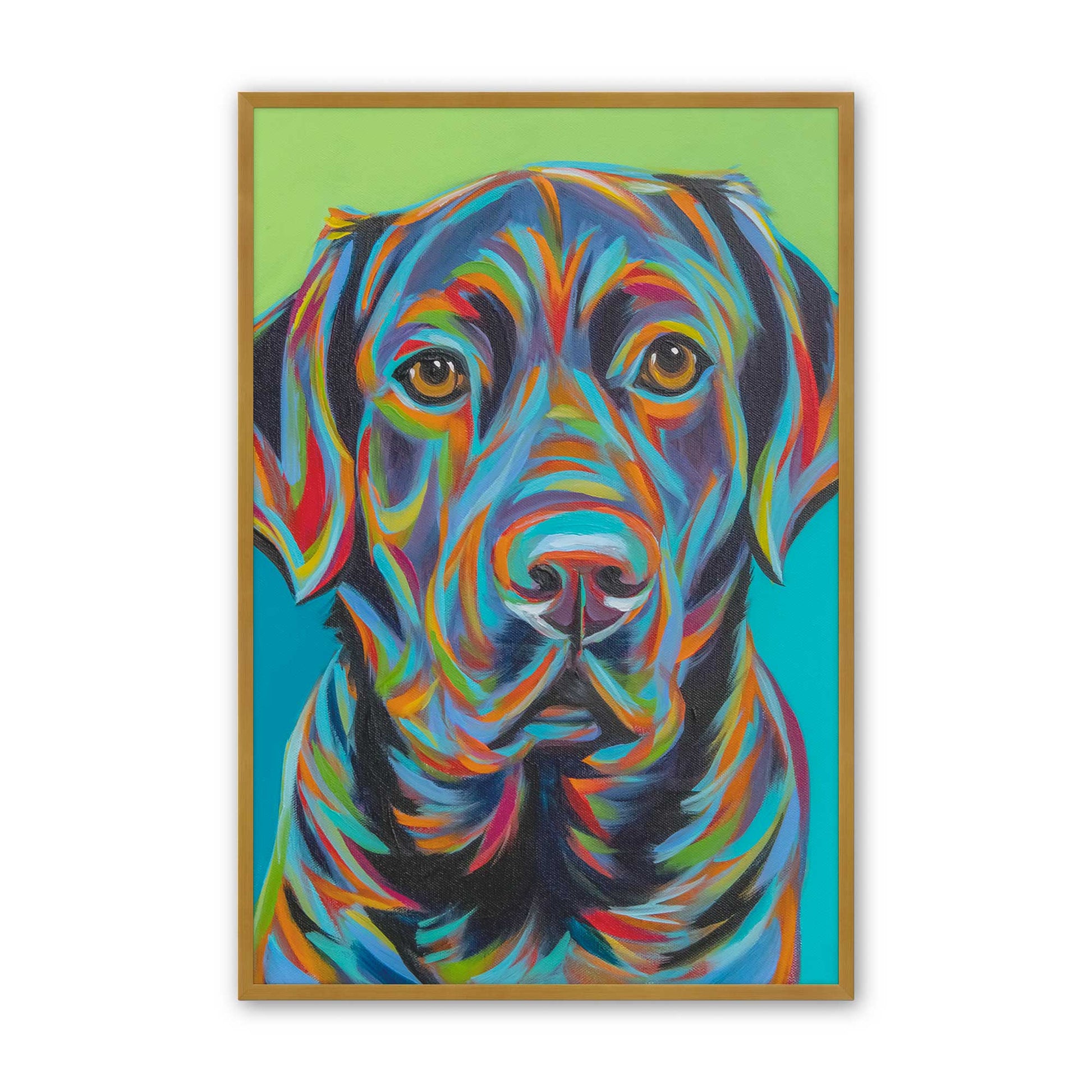[Color:Polished Gold], Picture of art in a Polished Gold frame