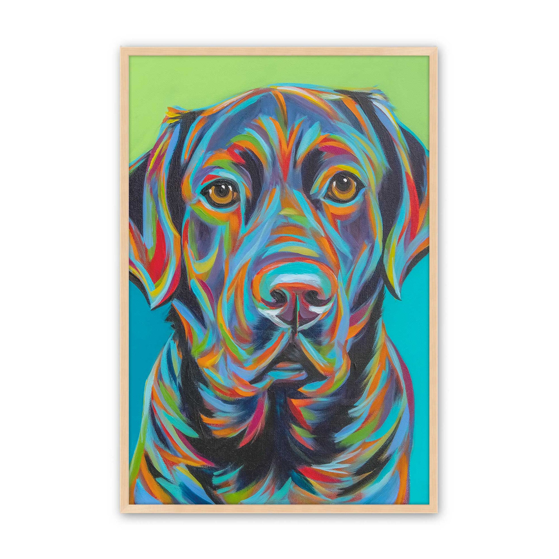 [Color:Raw Maple], Picture of art in a Raw Maple frame