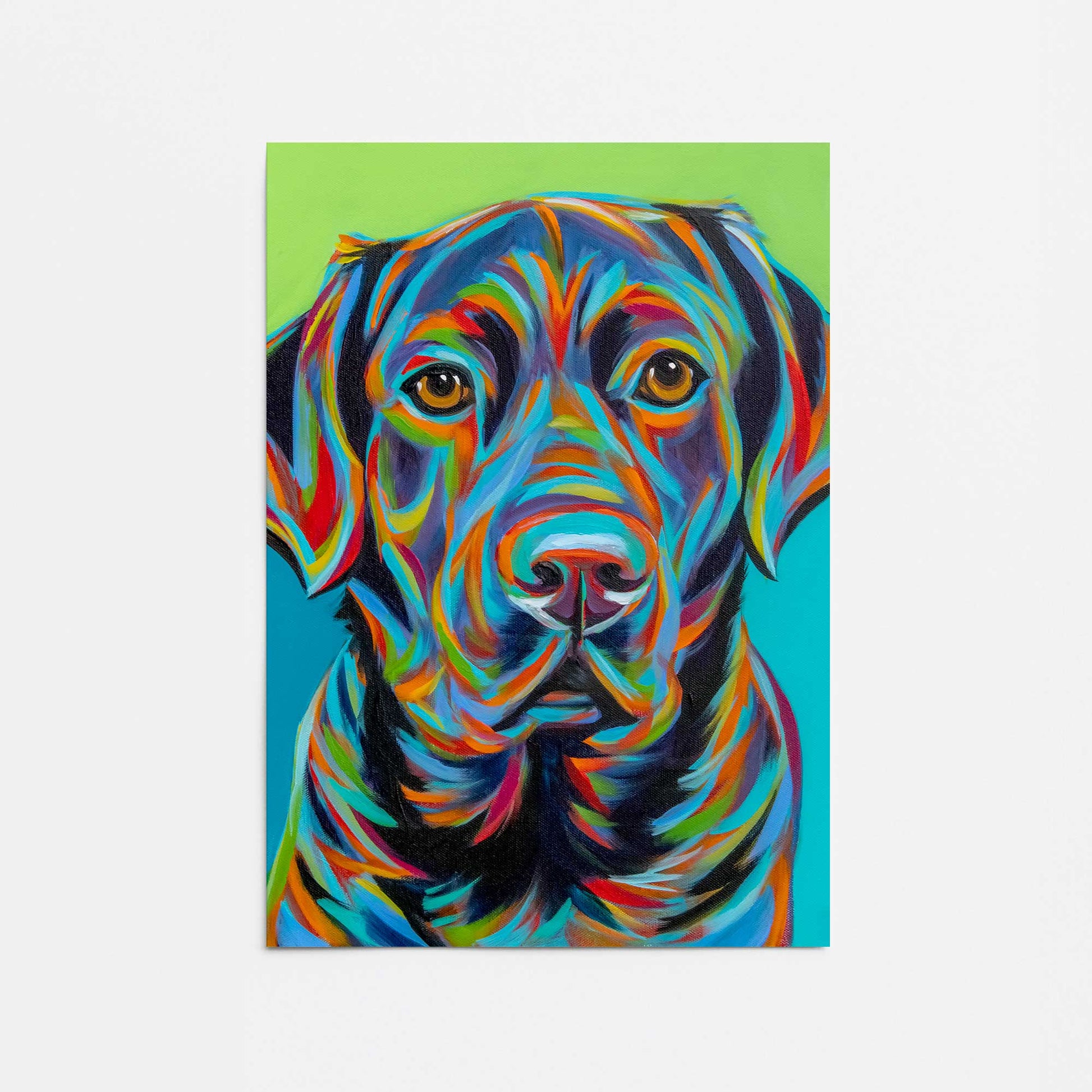 [Color:Rolled Print], Picture of close up of art