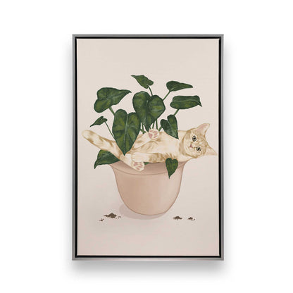 [Color:Polished Chrome], Picture of art in a Polished Chrome frame
