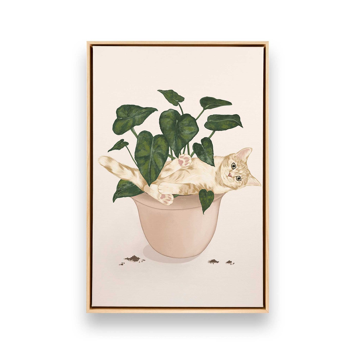 [Color:American Maple], Picture of art in a American Maple frame