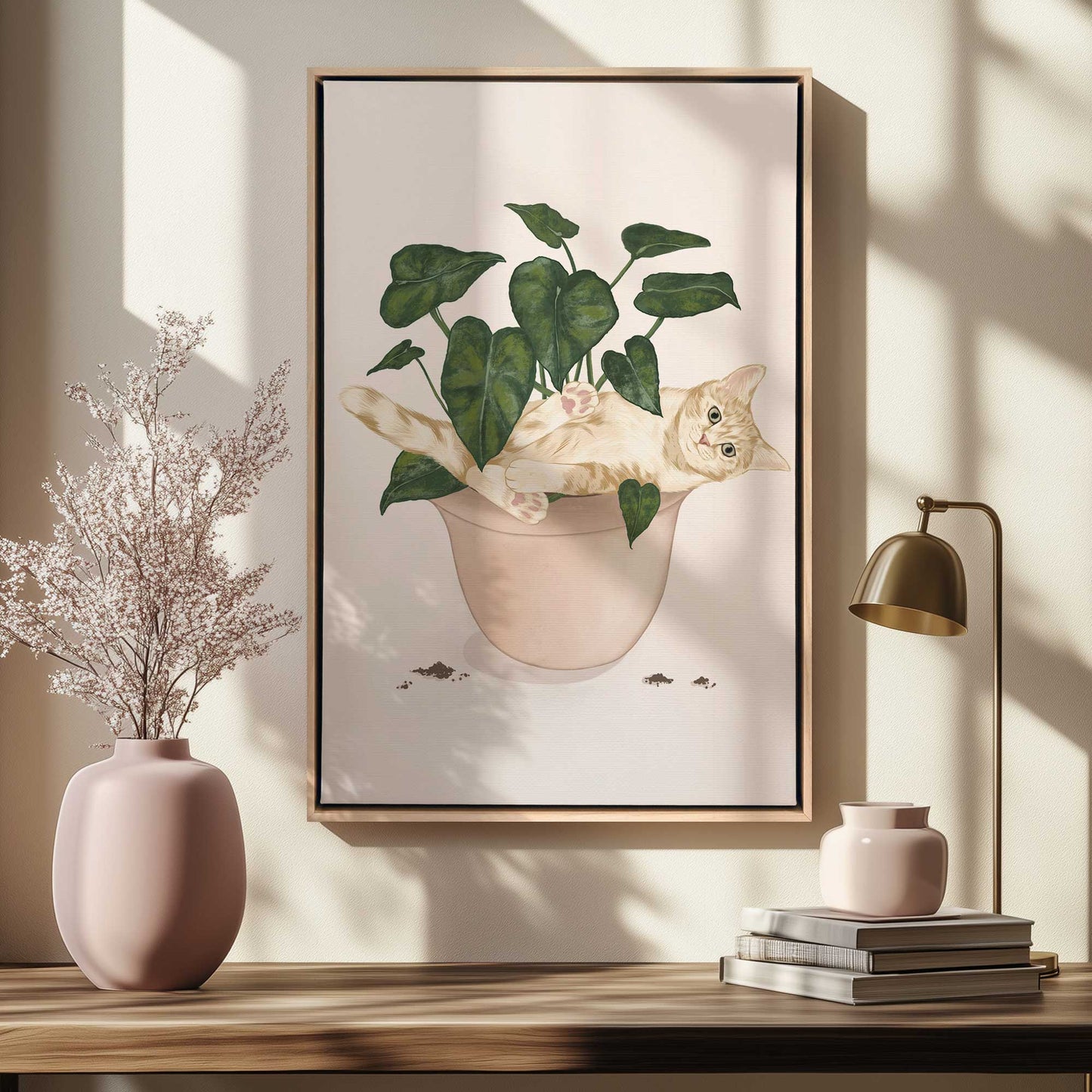 [LIFESTYLE],[SPECIAL],  Picture of art in a roo