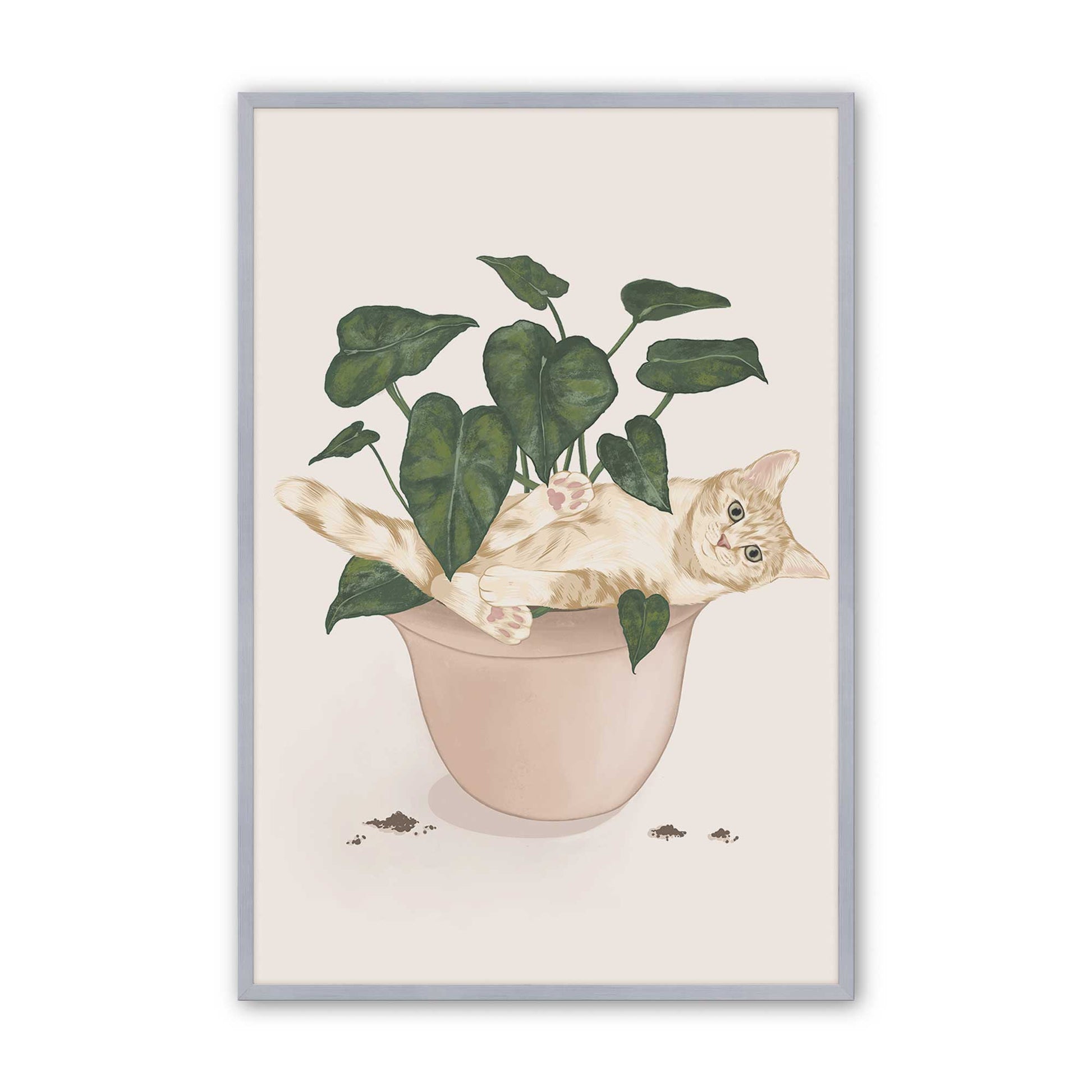 [Color:Polished Chrome], Picture of art in a Polished Chrome frame