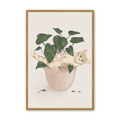 [Color:Polished Gold], Picture of art in a Polished Gold frame