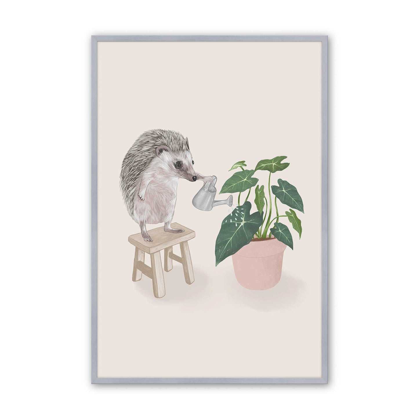 [Color:Polished Chrome], Picture of art in a Polished Chrome frame