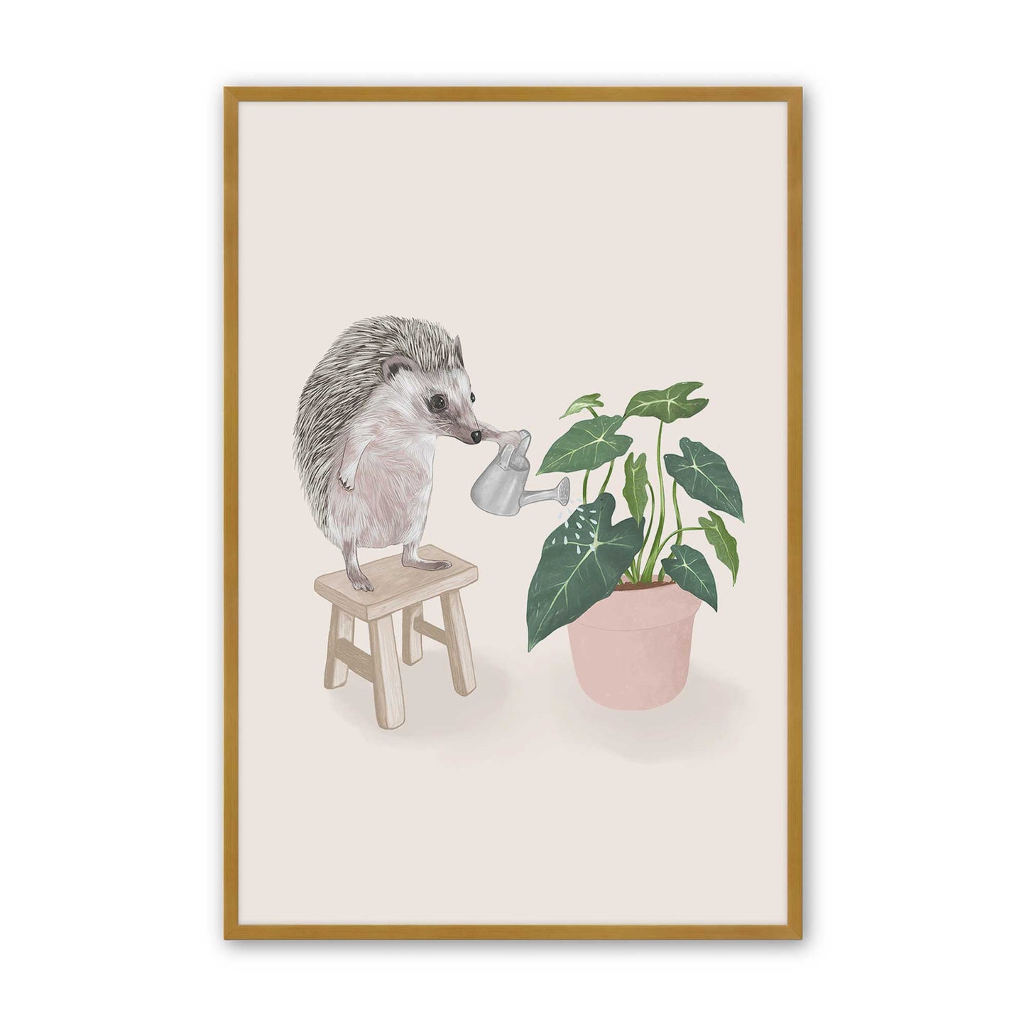[Color:Polished Gold], Picture of art in a Polished Gold frame