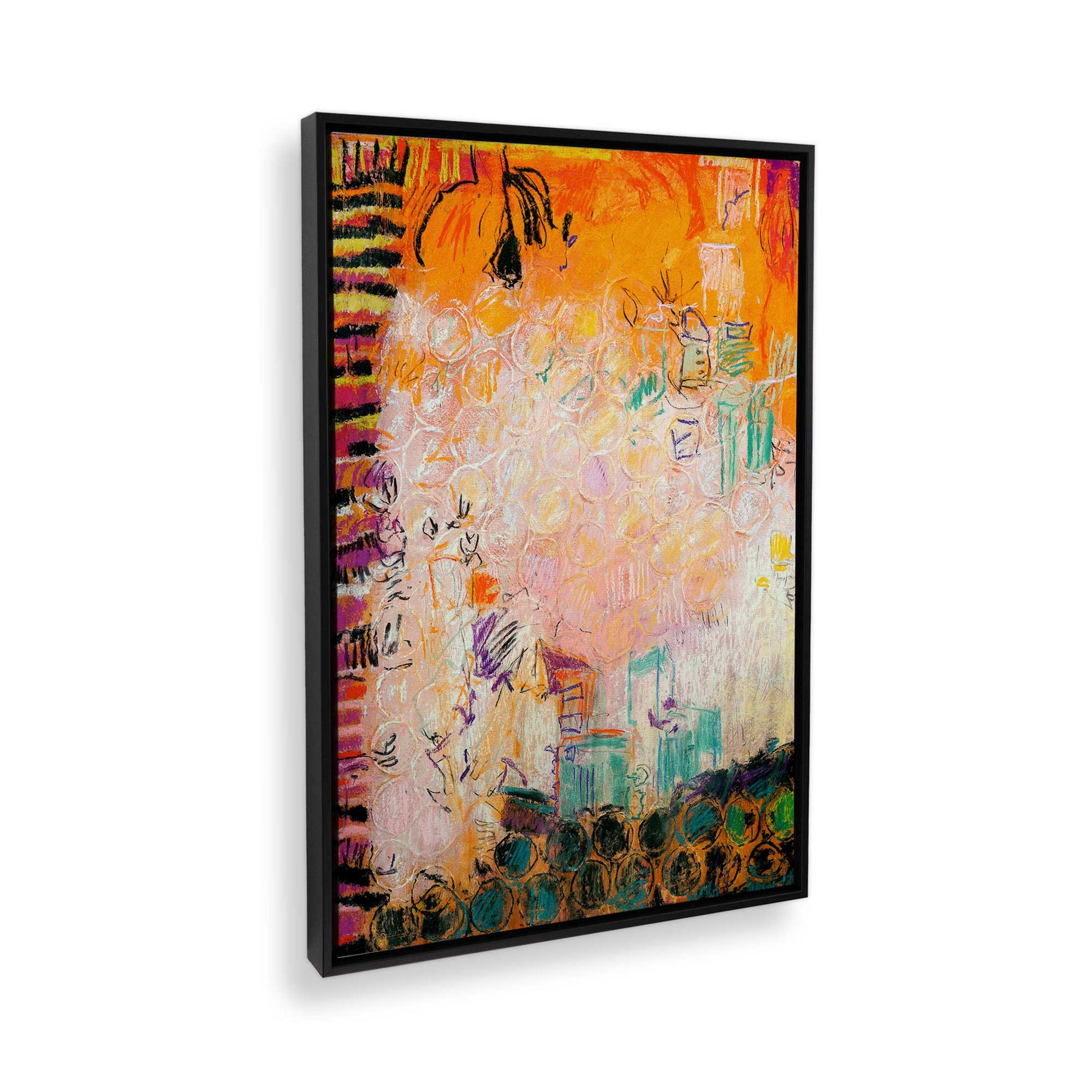 [Color:Satin Black], Picture of the corner of the art
