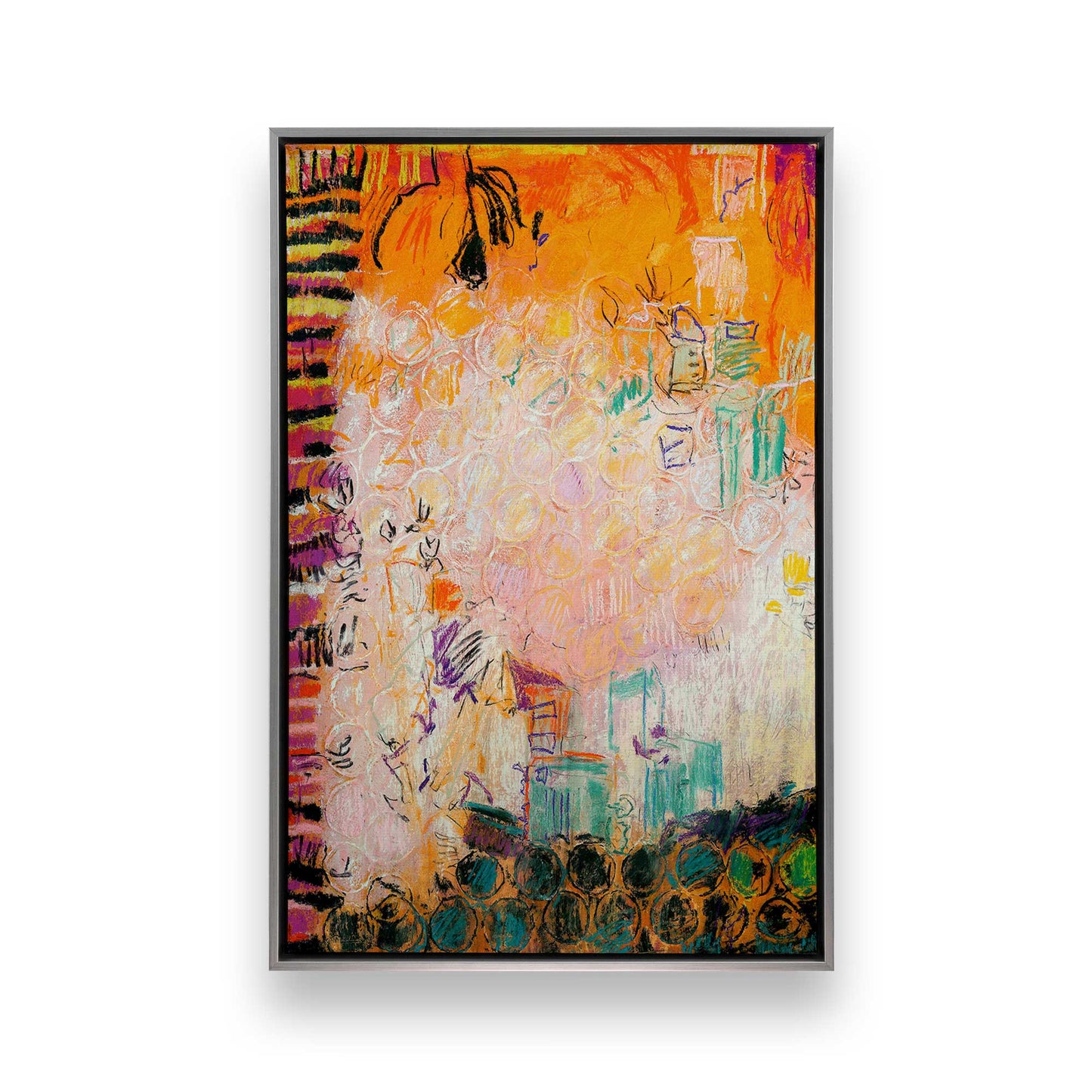 [Color:Polished Chrome], Picture of art in a Polished Chrome frame