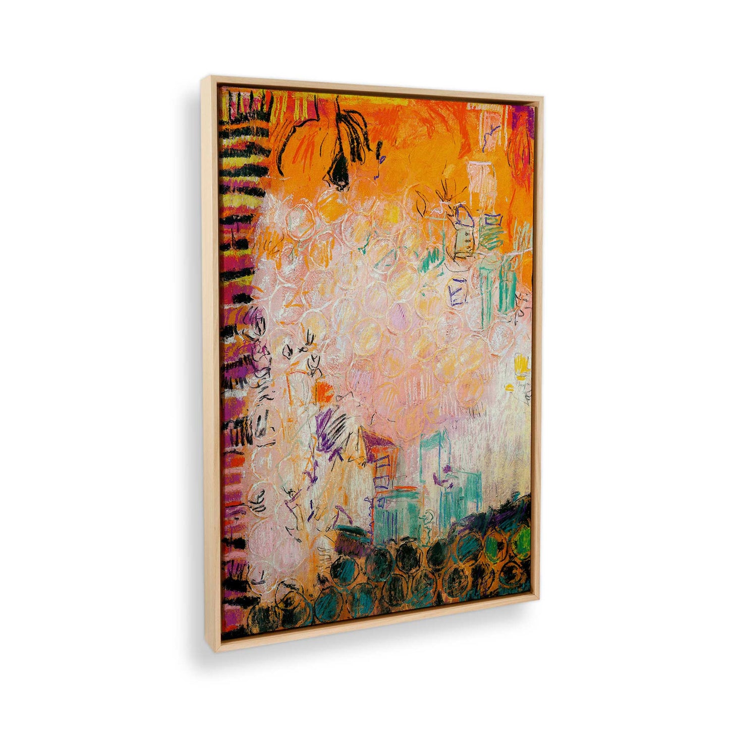 [Color:American Maple], Picture of the corner of the art