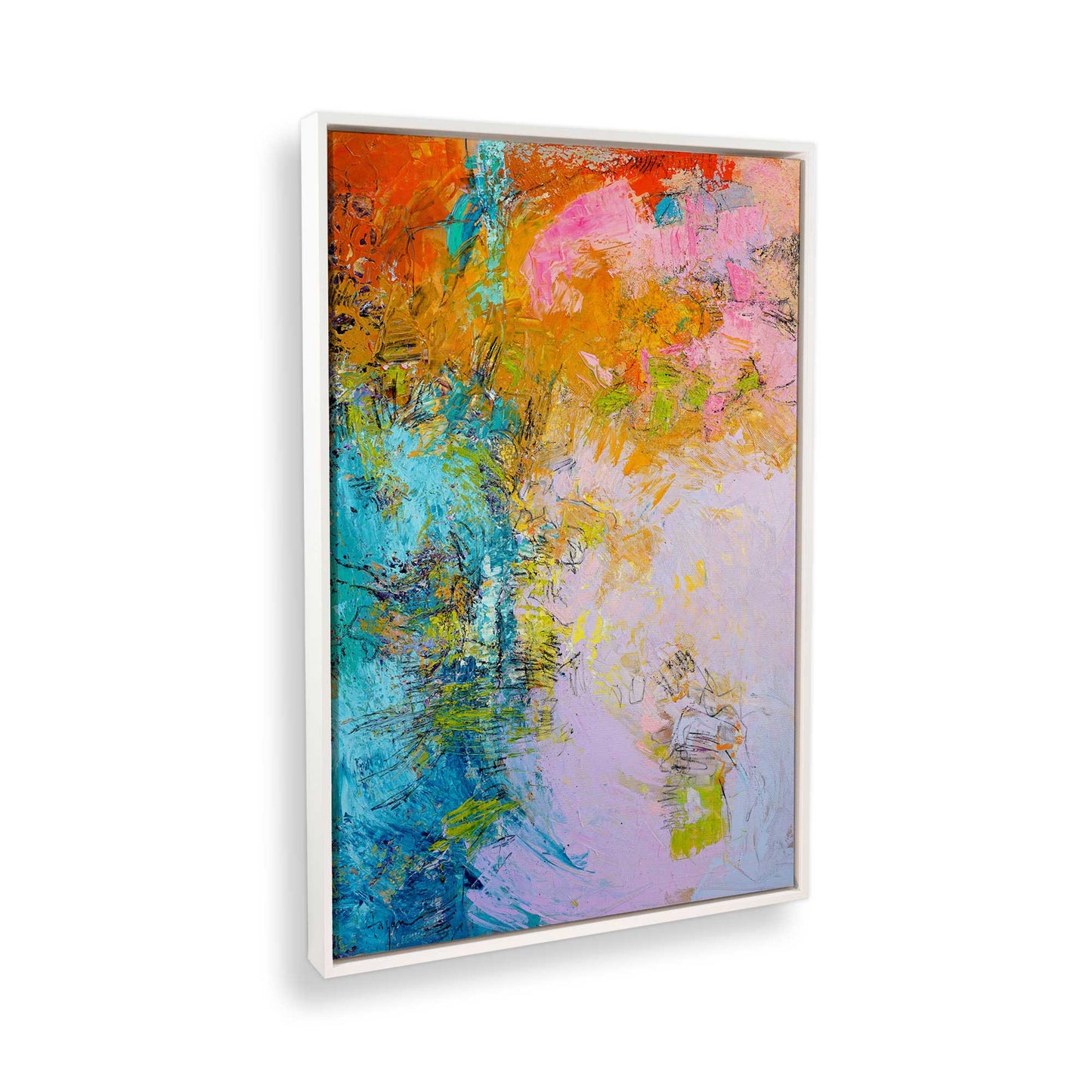 [Color:Opaque White], Picture of the corner of the art