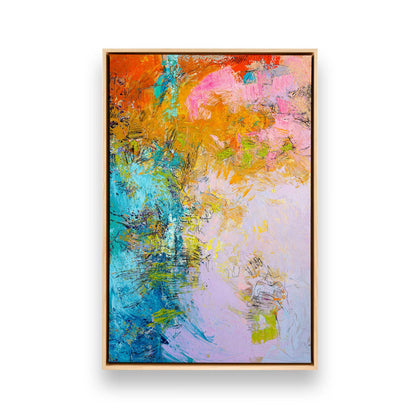 [Color:American Maple], Picture of art in a American Maple frame