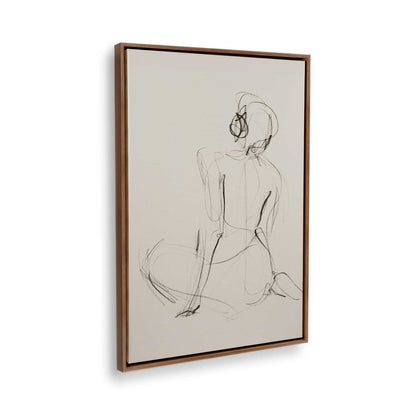 [Color:Walnut], Picture of the corner of the art