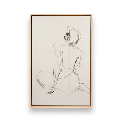 [Color:American Maple], Picture of art in a American Maple frame