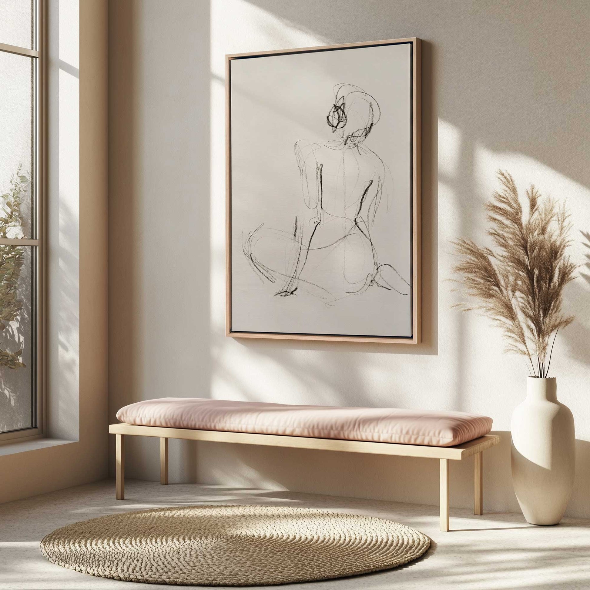 Picture of art in a room