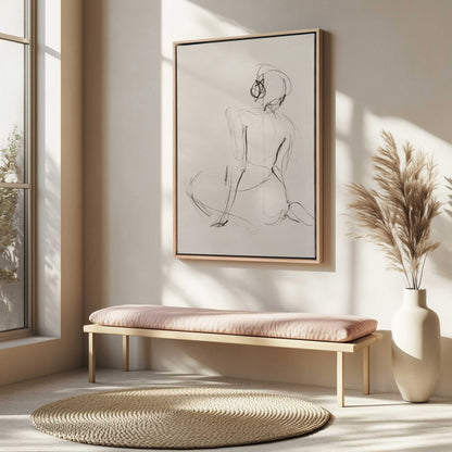 Picture of art in a room