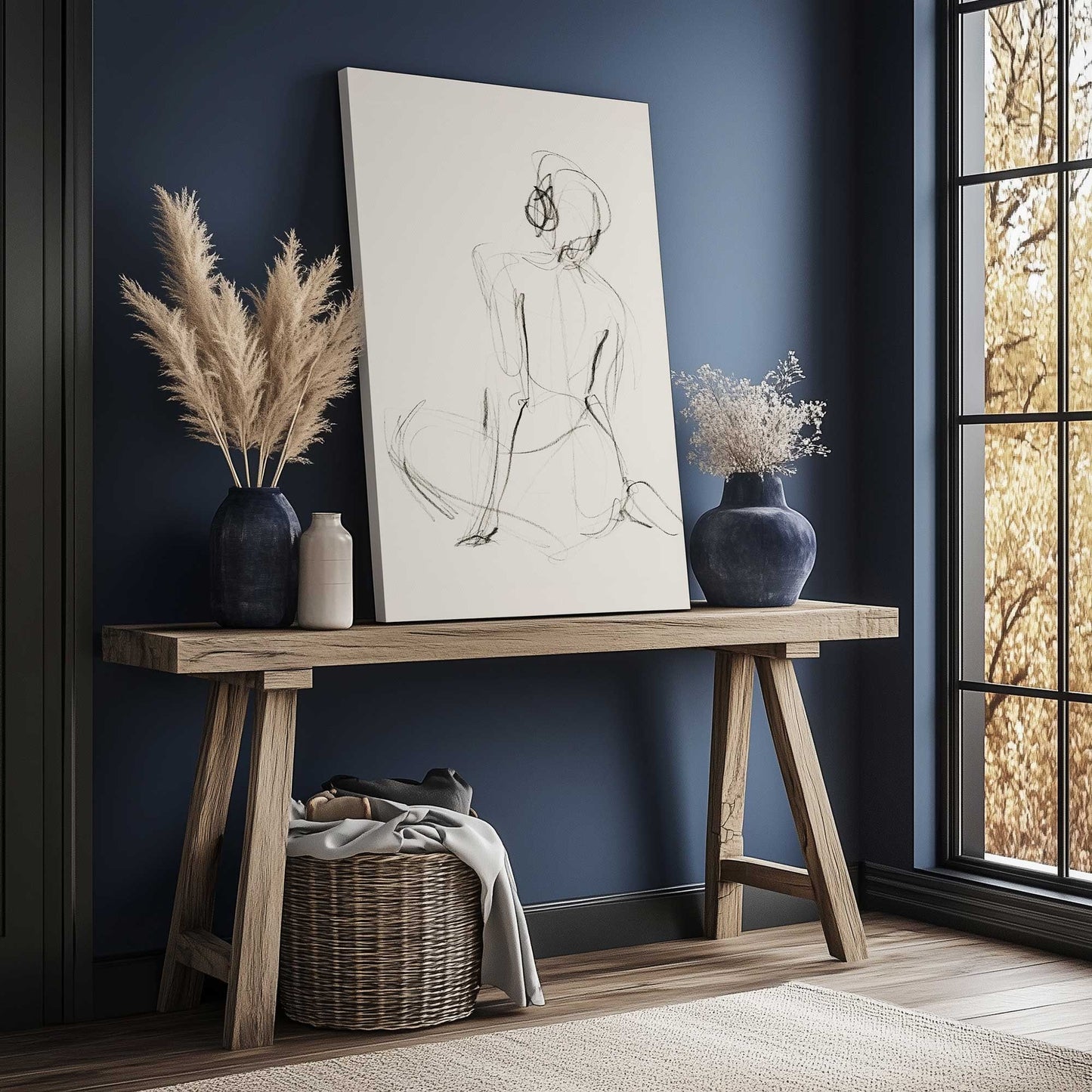Picture of art in a room