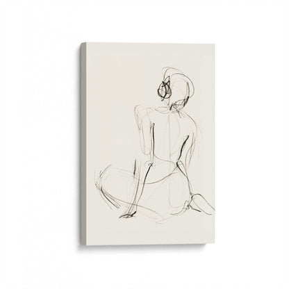 [Color:Stretched Canvas], Picture of art at an angle