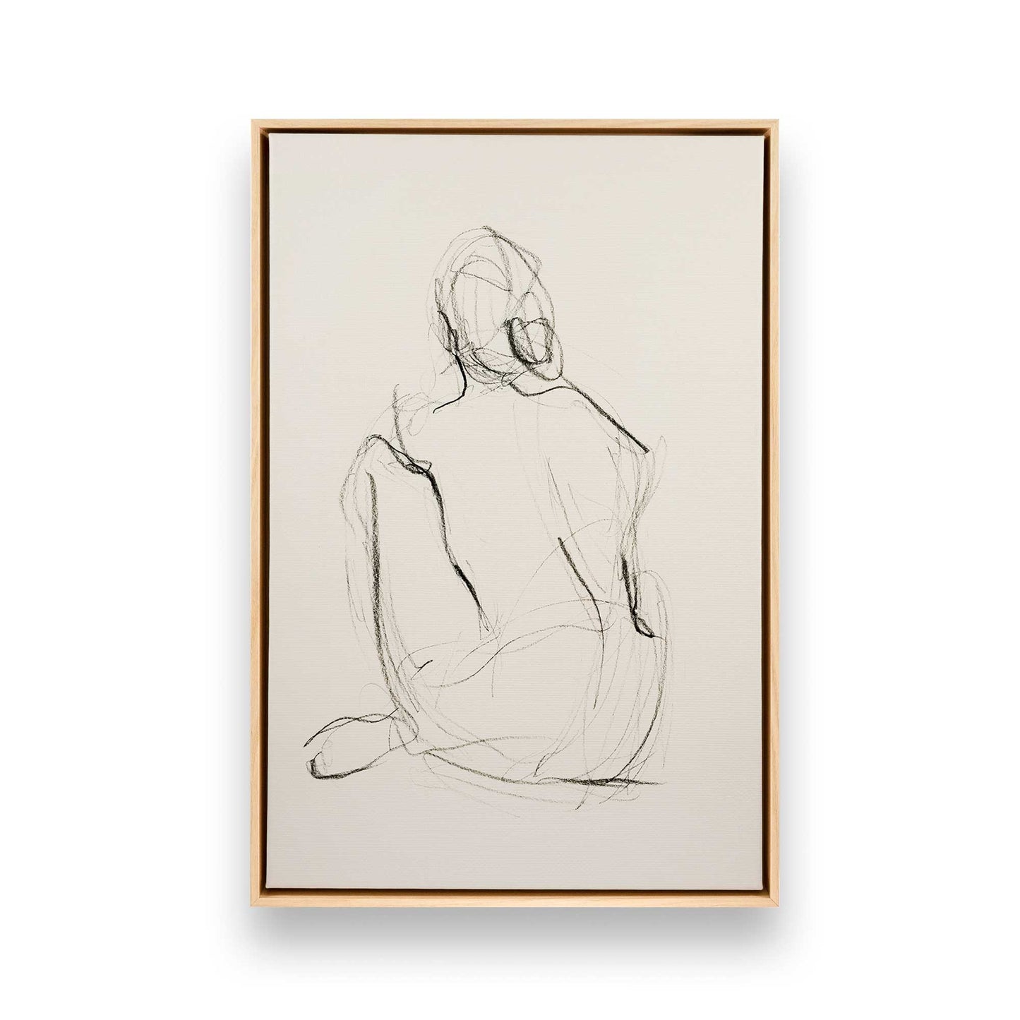 [Color:American Maple], Picture of art in a American Maple frame