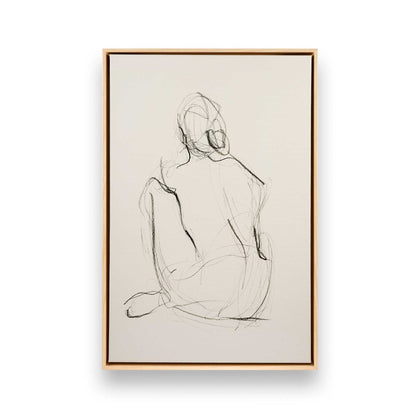 [Color:American Maple], Picture of art in a American Maple frame