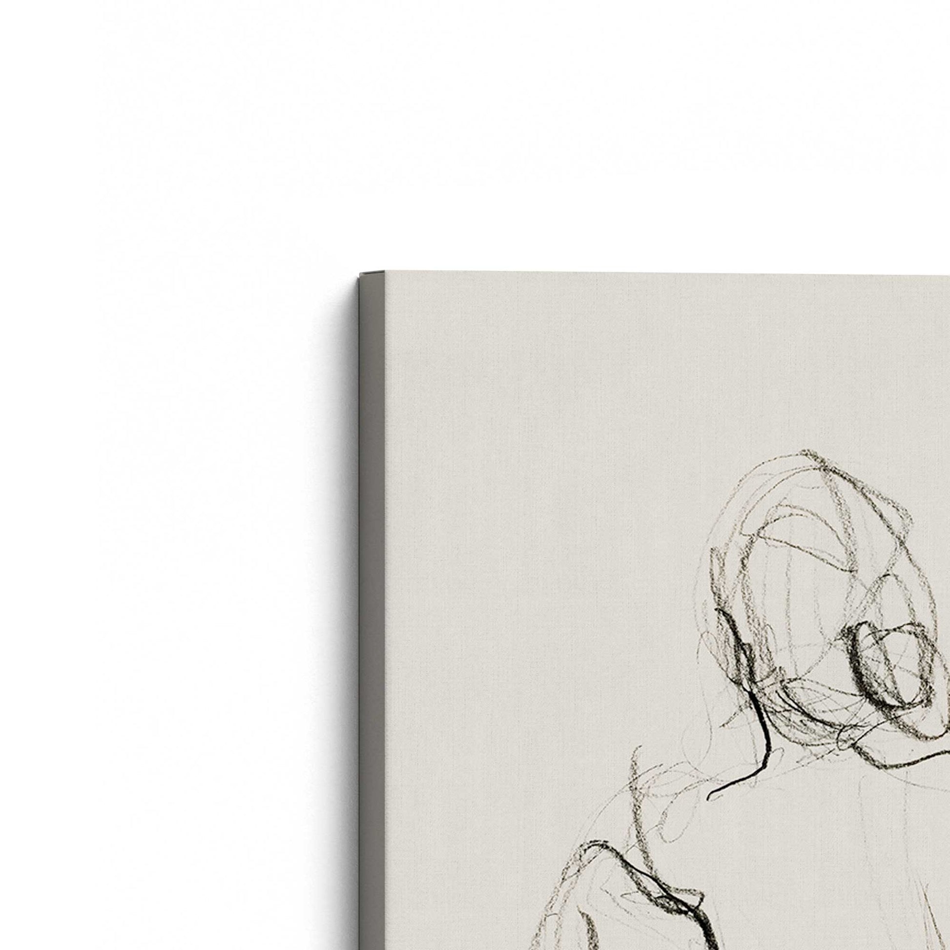 [Color:Stretched Canvas], Picture of the corner of the art