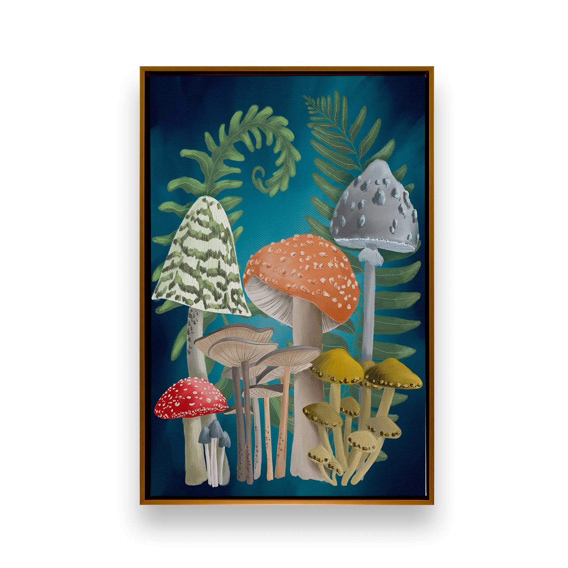 [Color:Polished Gold], Picture of art in a Polished Gold frame