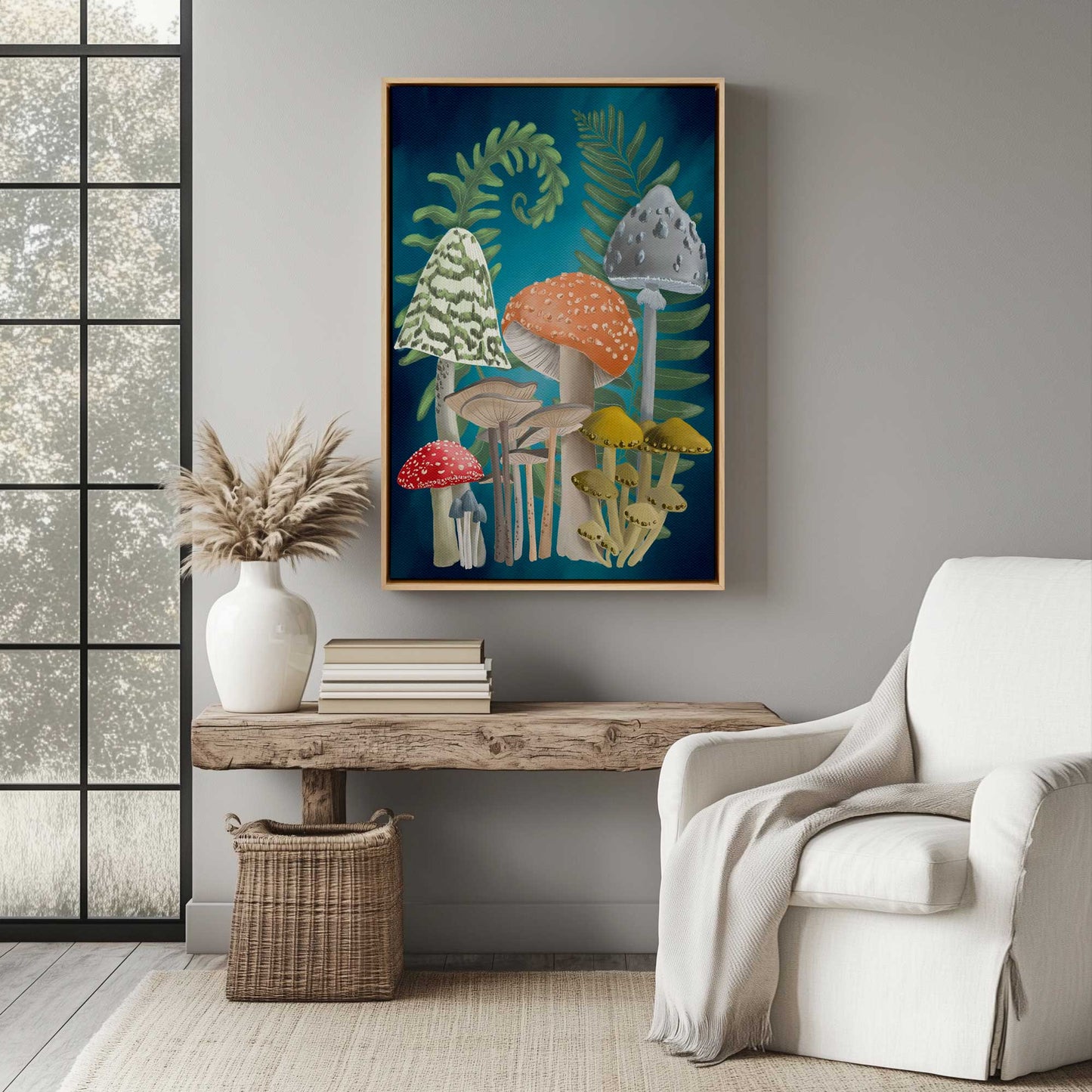 [LIFESTYLE],[SPECIAL],  Picture of art in a roo