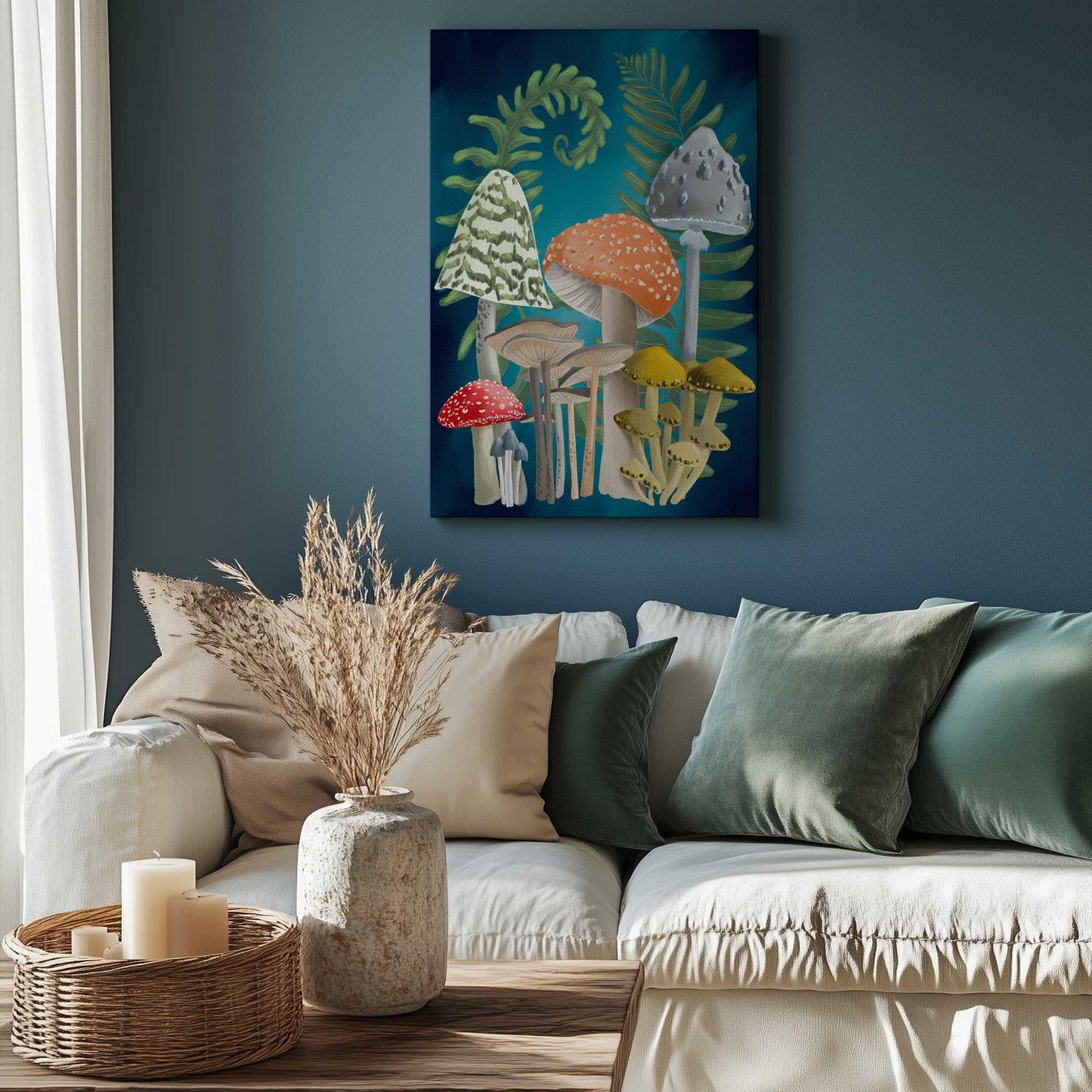 Picture of art in a room