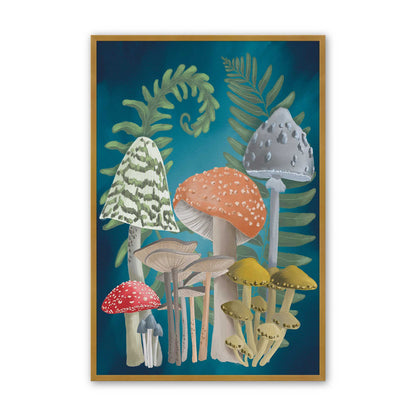 [Color:Polished Gold], Picture of art in a Polished Gold frame