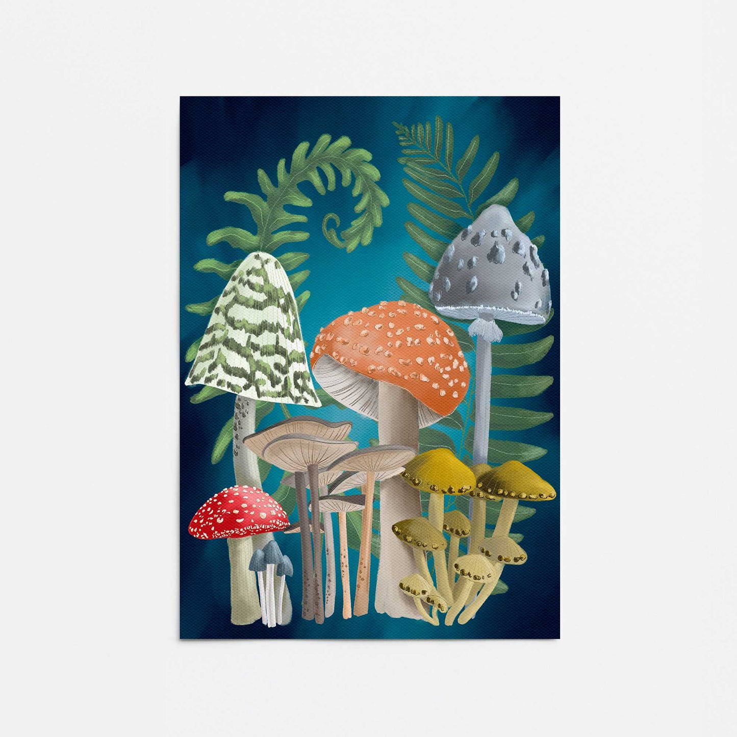 [Color:Rolled Print], Picture of close up of art