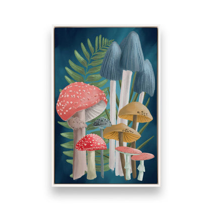 [Color:Opaque White], Picture of art in a White frame