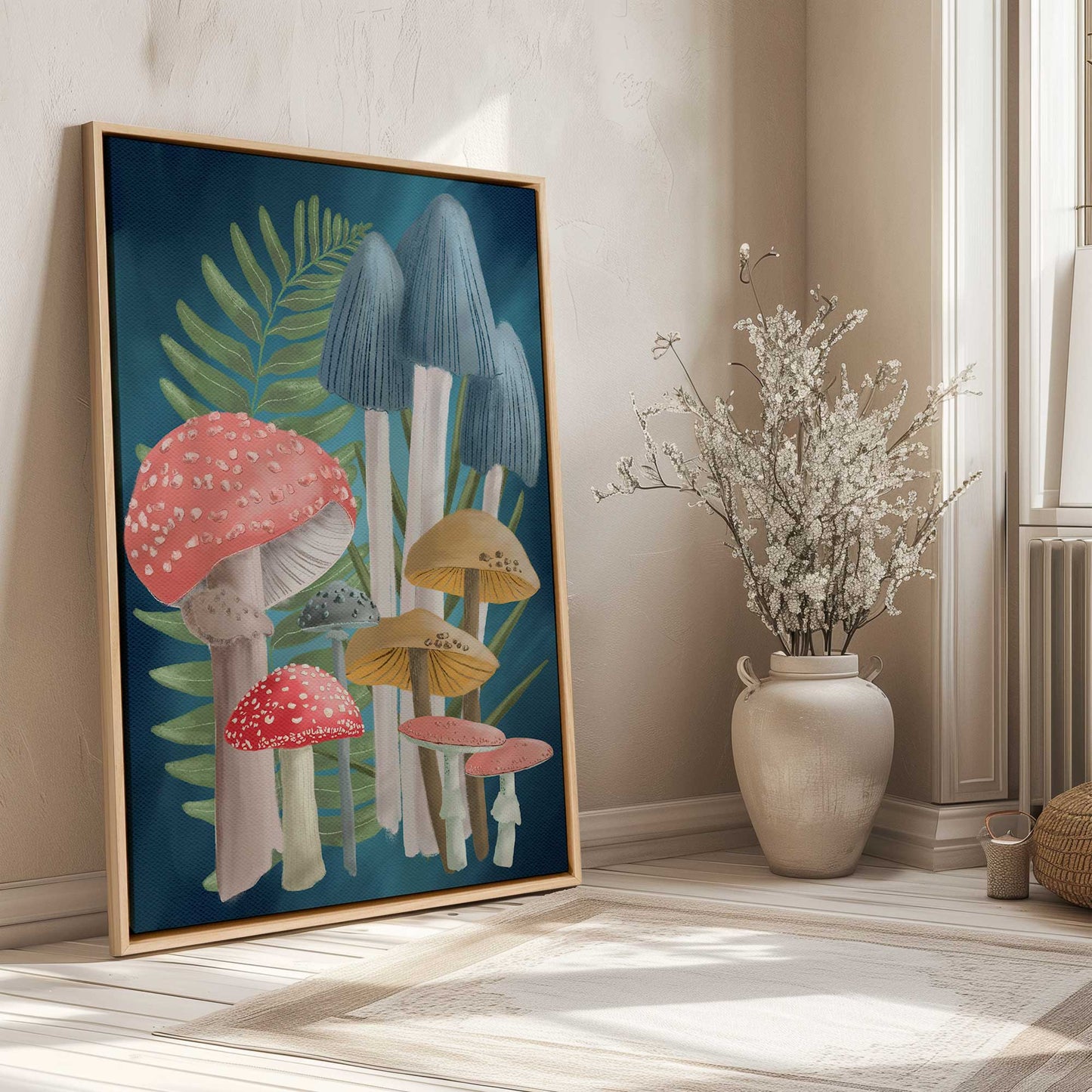 Picture of art in a room