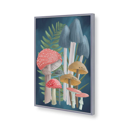 [Color:Polished Chrome], Picture of art in a Polished Chrome frame of the corner