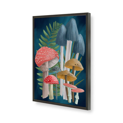 [Color:Satin Black], Picture of art in a Satin Black frame of the corner