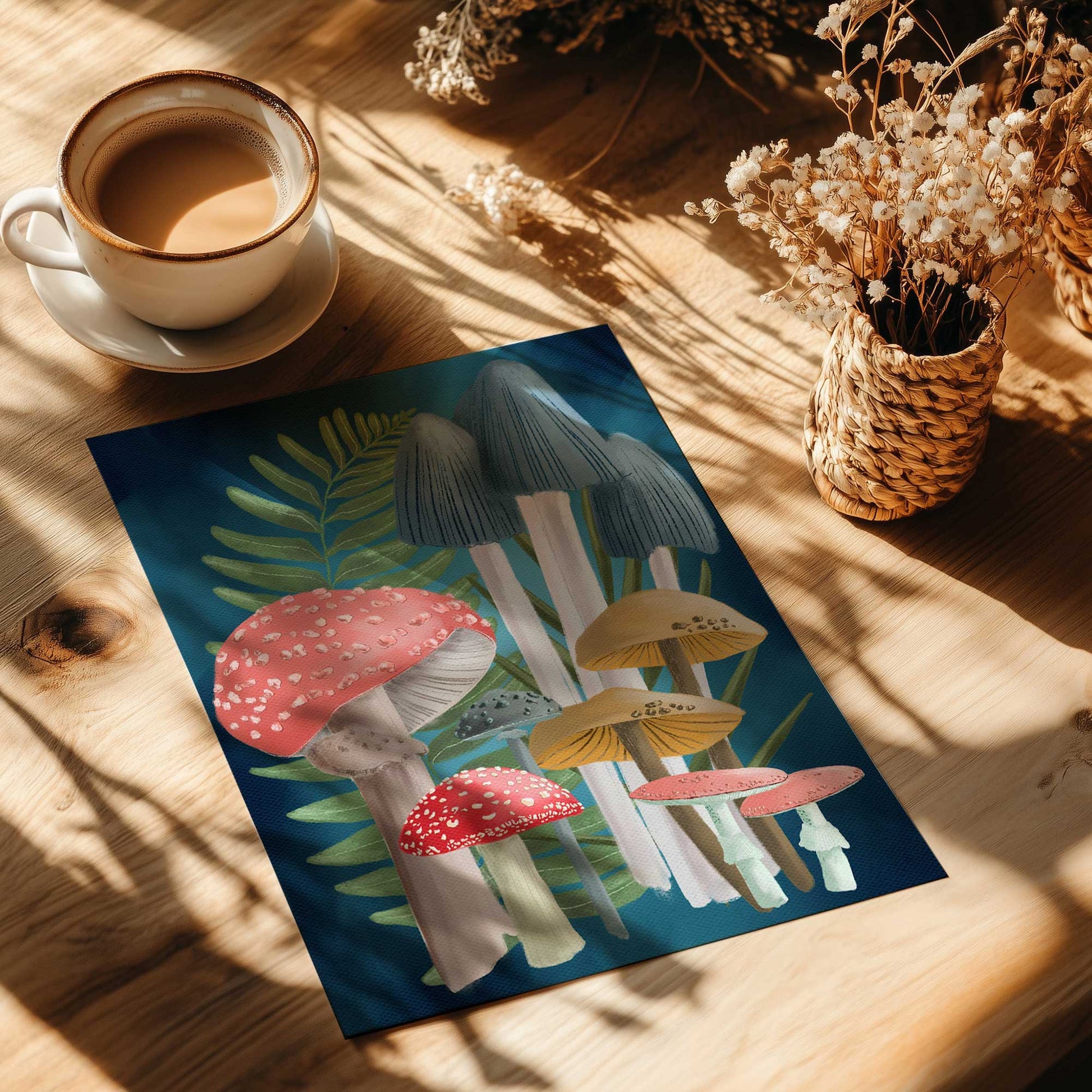 [Color:Rolled Print], Picture of close up of art