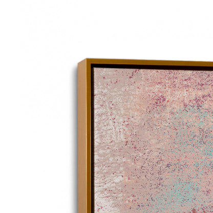 [Color:Polished Gold], Picture of art in a Polished Gold frame at an angle